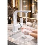 Beyaz Kare Lavabo Bataryası - 010 - Beyaz