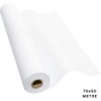 Beyaz Kraft Ambalaj ve Hediye Paketleme Kağıdı, Rulo Resim, Çeyiz Kağıdı, 80 Gr-70 cm x 50 Metre