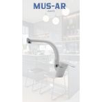 Beyaz Krom Lavabo Bataryası