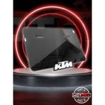 Beyaz Ktm Logolu Premium Pleksi Plakalık 19x11,5 Cm