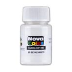 Beyaz Kumaş Boyası Tişört Çanta Tekstil Boyası 30 Ml 1 Adet Kumaş Boyası Beyaz 1 Adet Beyaz