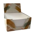 Beyaz Küp Bloknot 8x8 cm - Kare