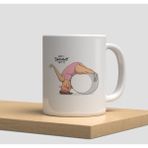 Beyaz Kupa Bardak A249 - Snoopy Aşk Arkadaşlık Dostluk Sevgi Kardeşlik Psikolog Psikiyatrist Doktor - 1 Adet - 199 ml