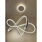 BEYAZ LED Avize Yıldız 6154 ÇİFT ŞERİTLİ 3 RENK