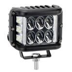 Beyaz Led Sarı Çakarlı Kare Off Road Sis Farı Çalışma Lambası