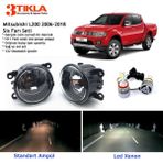 Beyaz LED Xenon Sis Farı Seti, 2010-2018 Mitsubishi L200 Için Mükemmel Uyum - Seçenek 1