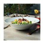 Beyaz Makarna Tabağı 26 cm - Option-1 - 51R-Turuncu