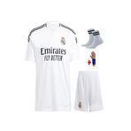 beyaz mbappe çocuk forması 4 lü set Real.M. dgujrt67yrhrtu670