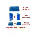 Beyaz Medikal KOMPRESS-JELset Sıcak Soğuk Kompress Termo Jel 13X13-13X26-27X35 Set