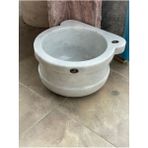 Beyaz Mermer Doğal Taş Hamam Kurnası