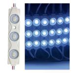 Beyaz Modül Mercekli 3 Ledli Kablolu Parmak Led 12 V 5 Adet