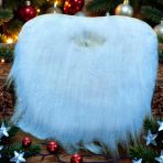 Beyaz Noel Baba Sakalı Lastikli Model Beyaz Sakal Yılbaşı Süsleri Yılbaşı Beyaz Gösteri Sakalı