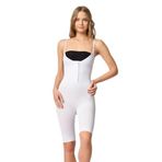 Beyaz Önden Agraflı Seamless Göğsü Açık Paçalı Kadın Vücut Korse, 3XL, B2093MI-1-19804IGP27188357
