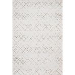 Beyaz Pamuk Makinada Yıkanabilir Kaymaz Taban Dijital Makine Baskı Salon Halı-I-Lxs_Moda-1098B-300x400