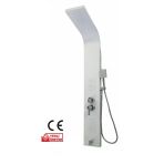 Beyaz Panel Duş Seti Masajlı Yağmurlama Sistemi Beyaz Banyo Duş Armatür Set