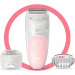 Beyaz-Pembe Epilatör 5 5620 Sensosmart, Pürüzsüz Cilt Için Ideal Seçim