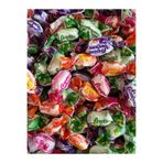 BEYAZ PINAR Frutto Bonbon Karışık Meyve Aromalı Yumuşak Şeker 1 KG. (Portakal, Elma, Vişne, Çilek)