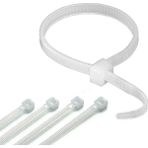 Beyaz Plastik Kablo Bağı Plastik Kelepçe 3,6MMX15CM 100