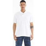 Beyaz Polo Yaka Logo Nakışlı Standart Form Erkek T-shirt - 88237