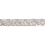 Beyaz polyester 8 kollu halat, 20mm