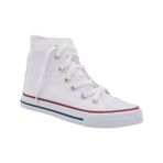 Beyaz Prego Siyah&beyaz Çocuk Bilekli Converse Tarzı Spor Ayakkabı Beyaz