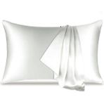Beyaz RENKLI 100% Ipek Yastık Kılıfı ( 50 cm 70 Cm) - 50 × 70