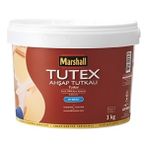 Beyaz Renkli Marshall Tutex Ahşap Tutkalı 3 kg Mat Yüzeylerde Kullanıma Uygun