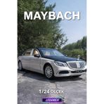 Beyaz Renkli Mercedes Maybach S600 1/24 Diecast Koleksiyon Maket Model Araba CHE ZHİ