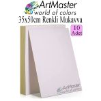 Beyaz Renkli Mukavva 35X50 Cm 10 Adet 1 Paket Renkli Sert Karton 1.0 Mm Anasınıfı Hobi Etkinlik Okul Öncesi Elişi