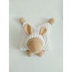 Beyaz Rüya Uyku Arkadaşı Amigurumi Organik Oyuncak