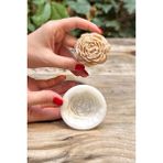 Beyaz Şakayık Mini Silikon Mum Kalıbı, 1 Adet, Şık ve Kullanışlı Tasarım. - Seçenek 1