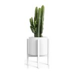 Beyaz Saksılık Saksılık Tekli Stand Saksı Yükseltici Ayak (489765692) Diğer