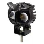 Beyaz Sari Led Baykus Off Road, Motosiklet Sis Fari Calisma Lambasi 12-24V 50W