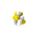 Beyaz-Sarı Pastel Soft Balon 50 Adet + 5 Metre Balon Zinciri