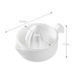 Beyaz Sıkacakları Mutfak Manuel Portakal Sıkacağı Limon Sıkacağı Plastik Meyve Aracı Mini Blender Taşınabilir Meyve Sıkacağı Blender Mutfak Aksesuarları (Yurt Dışından) - Renkli