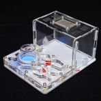 Beyaz Stil 12X15X7.5CM Ev Yapımı Akrilik Karınca Çiftliği Düz Karınca Yuvası Karınca Evi Petler Için Anthill Cam Nemlendirici Su Kulesi Atölye Çalışma Alanı 12*15*7.5cm (Yurt Dışından)