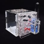 Beyaz Stil 8X8X10CM Kendi Yapımı Akrilik Karınca Çiftliği Evcil Karınca Yuvası Atölyesi Karınca Evi ile Nemlendirme Su Kulesi Villa Kale Için Karınca 5 Katlı 8*8*10CM (Yurt Dışından)
