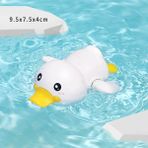 Beyaz Stil Yaz Bebek Banyo Duş Oyuncaklar Su Yüzen Komik Ördek Çocuklar Yüzme Oyunu Clockwork Kürek Oyuncaklar Küvet Oyuncaklar Bebek Hediyeleri Için (Yurt Dışından) - Renkli