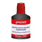 Beyaz Tahta Kalemi Mürekkebi 100 ml KIRMIZI