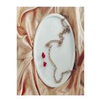 Beyaz Taş Tozu Sunum Tepsisi Takı Tabağı Nişan Tepsisi 20cm
