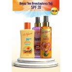 Beyaz Ten Bronzlaştırıcı SPF20 200ML -Amber Duş Jeli 400ML