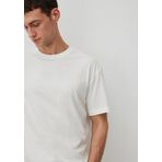 Beyaz Tencel TM Lyocell Basic Tişört Loose Fit/Bol Rahat Kesim 0612266-70057 Beyaz-70057 M