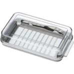 Beyaz Tereyağı Saklama Kutusu Paslanmaz Çelik Teğet Hızlı Kesim Dikdörtgen Taze Tutma Peynir Kutusu Muhafaza Kabı (Yurt Dışından) - Cheese Graters - Renkli
