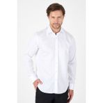Beyaz Uzun Kol Italyan Yaka Cepsiz Non Iron Slim Fit %100 Pamuk Gömlek 1004250269