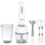 Beyaz Vanilya 2000 B 1000 W El Blender Seti, Şık ve Güçlü Mutfak Alternatifi