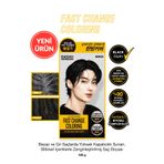 Beyaz ve Gri Saçlara Yüksek Kapatıcı Saç Boyası Dashu Color Fast Change Coloring (Black)