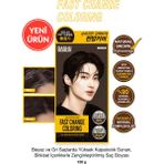 Beyaz ve Gri Saçlara Yüksek Kapatıcı Saç Boyası Dashu Color Fast Change Coloring (Natural Brown)
