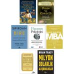 Beyaz Yayınları - Milyon Dolarlık Alışkanlıklar + Milyoner Aklın Sırları + Babil’in En Zengin Adamı + Düşün Ve Zengin Ol + Paranın Psikolojisi + Kendi Kendine Mba + Sıdırdan Bire -7 Ekonomi Kitap Seti