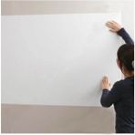Beyaz Yazı Tahtası Folyosu 68 cm x 1 M, Pratik ve Şık Çözüm - Ahşap - Bej - Siyah - Seçenek 1