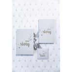 BeyazBirKutu Your Story Baby Journal Kutulu Set Anne ve Bebek Günlüğü Taş Rengi Anı Defteri